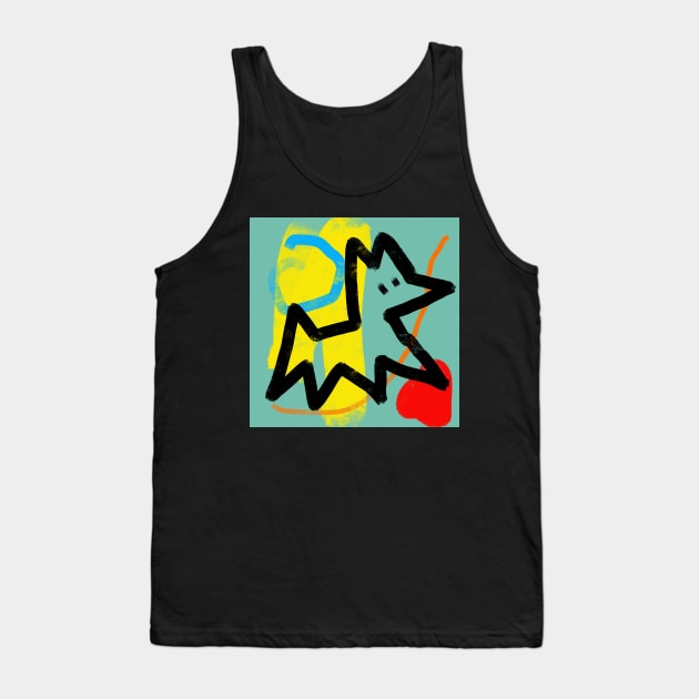 DOG LOVE Tank Top by Angel Rivas